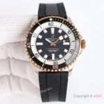 GR Factory 1-1 Replica Breitling Superocean 42 Rose Gold-White-Black Automatic Watches